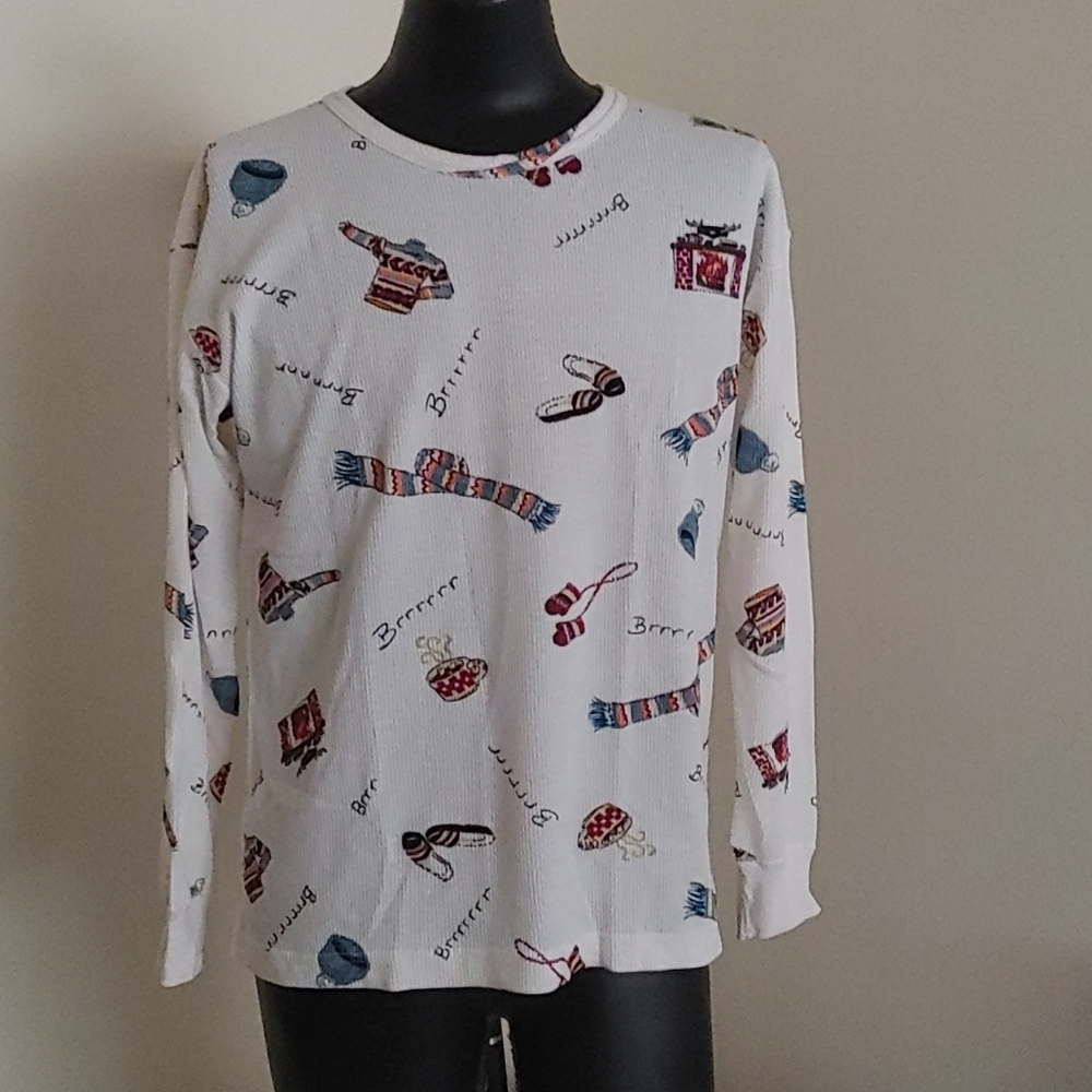 Womens size large Avon Fashions long sleeved shirt